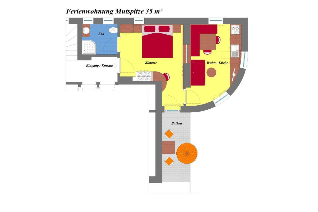 Ferienwohnungen Obermoarhof Lagundo Exteriör bild